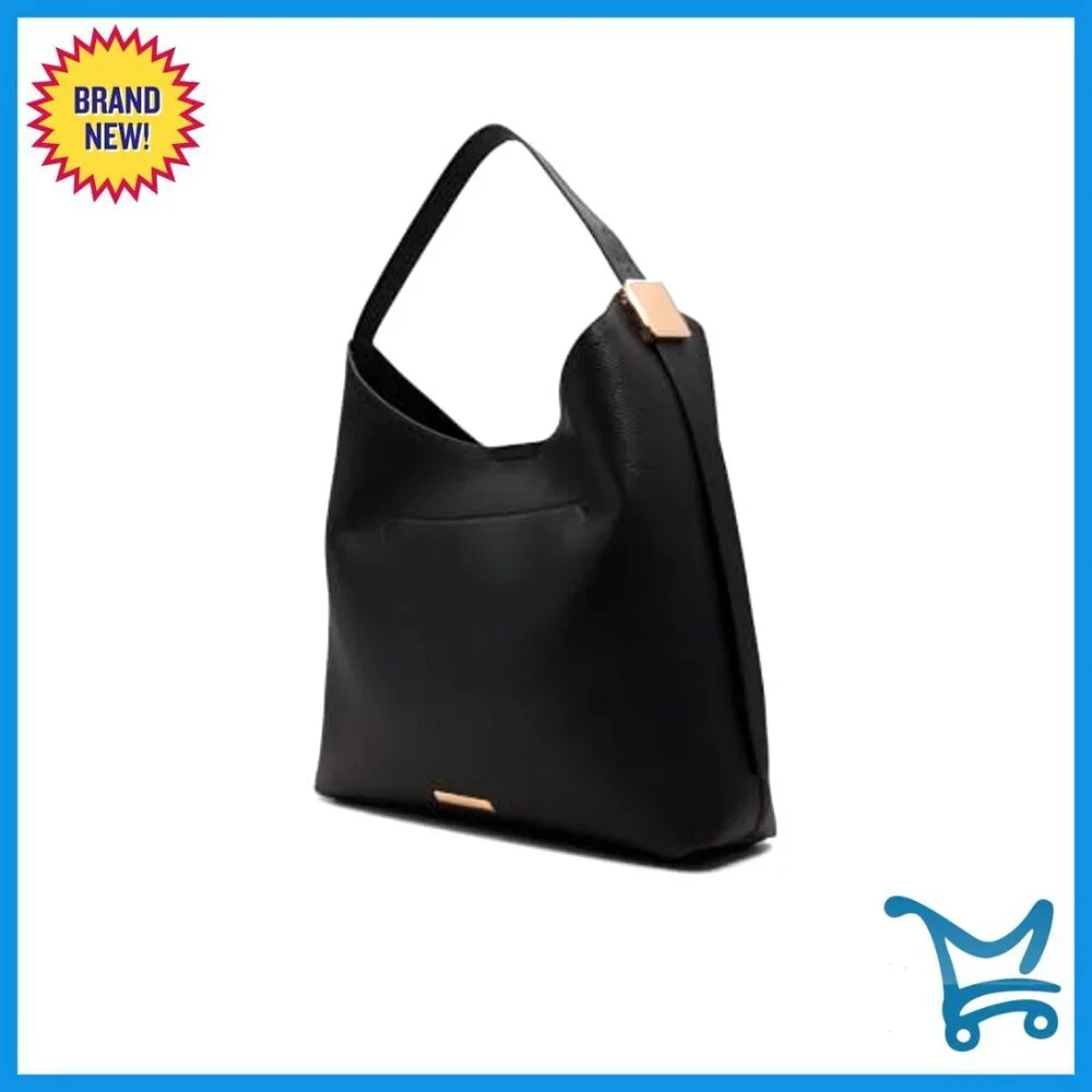 Large Synthetic Hobo Shoulder Bag Roomy Satchel One Compartment